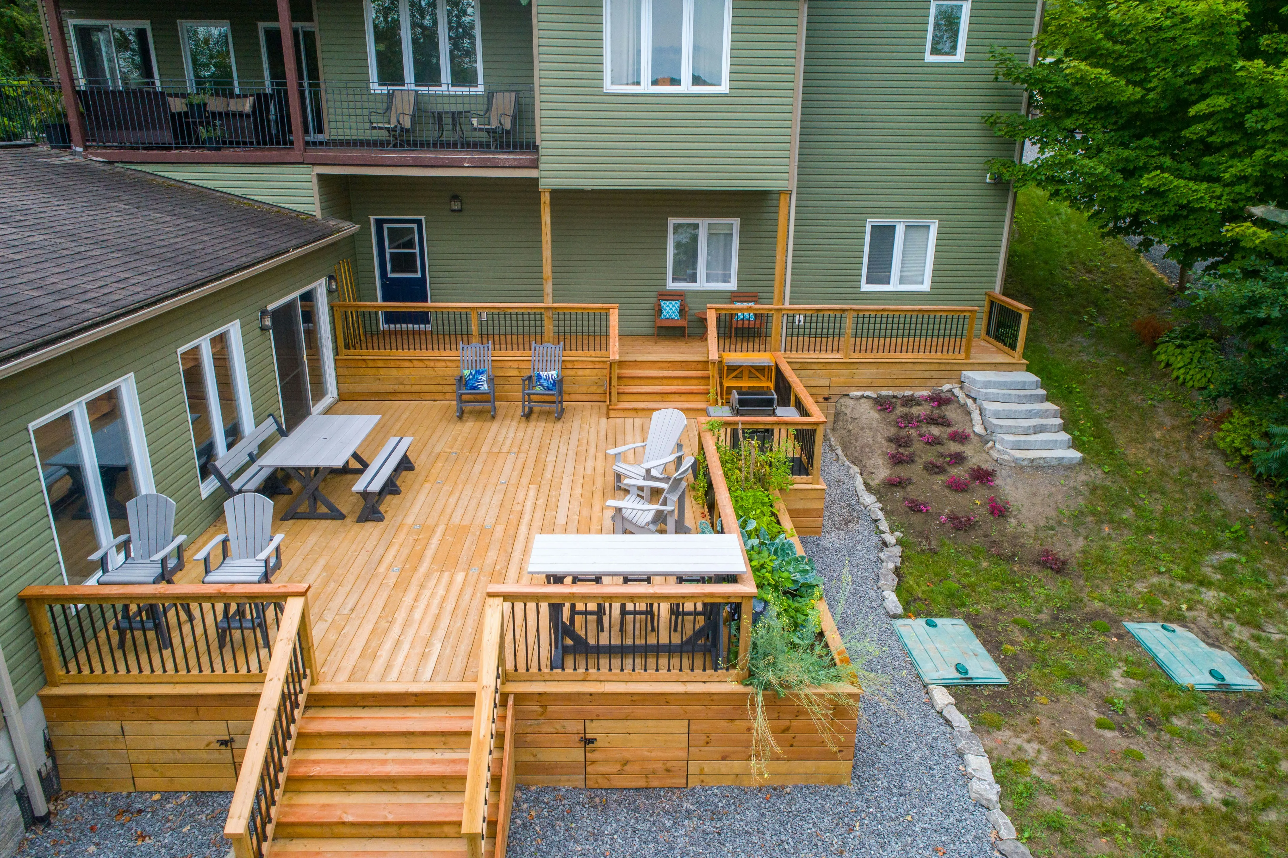 Residential deck project
